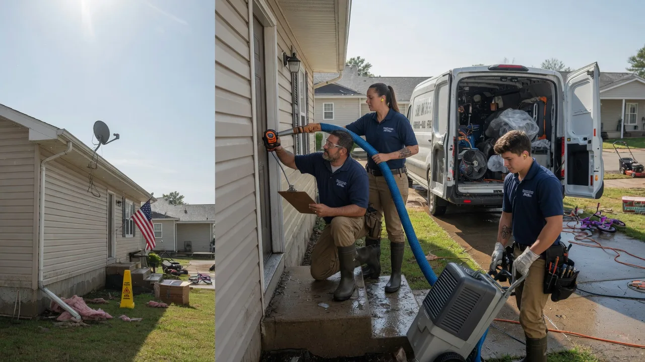 Ceiling Water Damage Restoration in Good Hope, IL near me