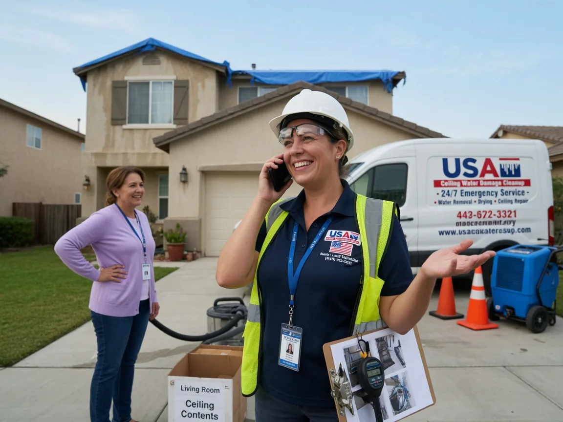 Ceiling Water Damage Restoration Good Hope, IL FAQs